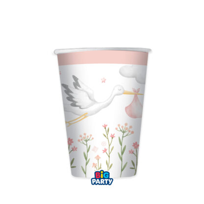 Bicchieri  Welcome Little One pink