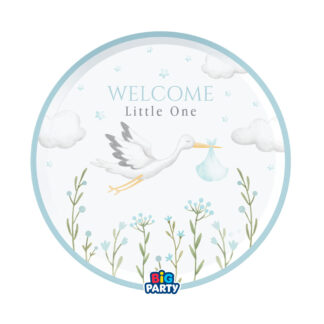 Welcome Little One Blue