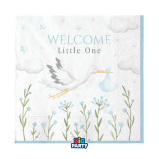 Tovaglioli  Welcome Little One blue