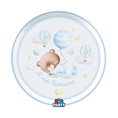 Piatti 24 cm Baby Bear Celeste