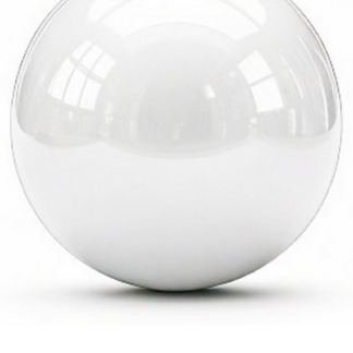 Palloncino pvc bianco Ø 150 cm 1 pz