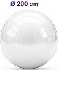Palloncino pvc bianco Ø 200 cm 1 pz