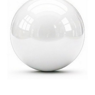 Palloncino pvc bianco Ø 80 cm 1 pz