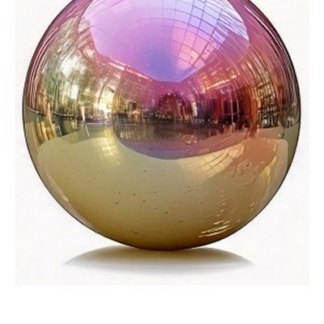 Palloncino pvc iridescente Ø 100 cm 1 pz
