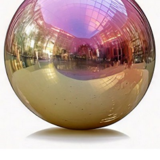 Palloncino pvc iridescente Ø 150 cm 1 pz