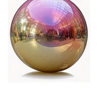 Palloncino pvc iridescente Ø 80 cm 1 pz