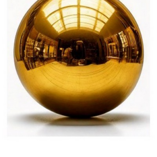 Palloncino pvc Oro Ø 100 cm 1 pz