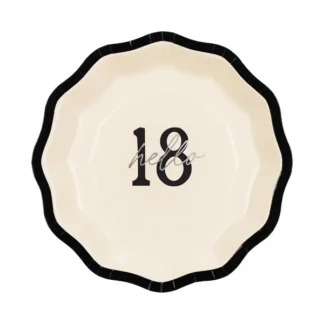 Piatti in carta Hello 18 mix