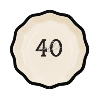 Piatti in carta Hello 40 mix