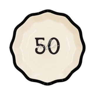 Piatti in carta Hello 50 mix