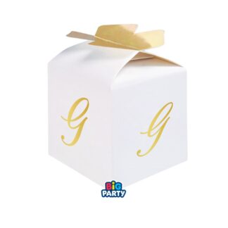 Scatola cubetto 5 x 7 x 5 cm lettera G 10 pezzi