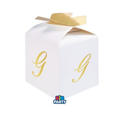 Scatola cubetto 5 x 7 x 5 cm lettera G 10 pezzi