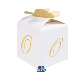 Scatola cubetto 5 x 7 x 5 cm lettera O 10 pezzi
