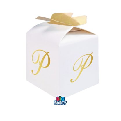 Scatola cubetto 5 x 7 x 5 cm lettera P 10 pezzi