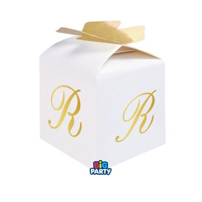 Scatola cubetto 5 x 7 x 5 cm lettera R 10 pezzi