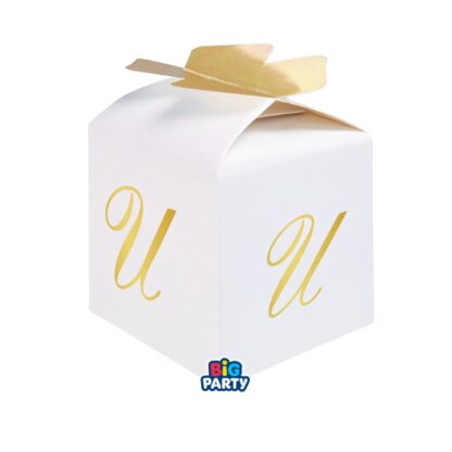 Scatola cubetto 5 x 7 x 5 cm lettera U 10 pezzi