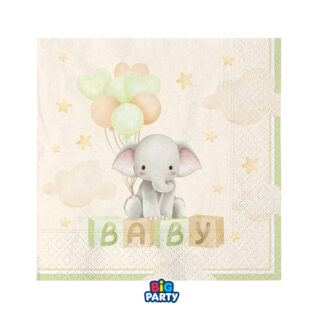 Tovaglioli 25x25 cm Elephant