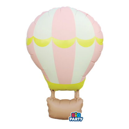 Palloncino Mongolfiera soft pink 54x87 cm