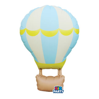 Palloncino Mongolfiera light blue 54x87 cm
