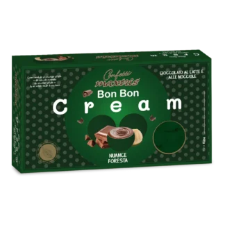 Confetti Maxtris Bon bon cream nuance verde foresta