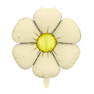 Palloncini Fiore Margherita cream 65 cm 4 pezzi