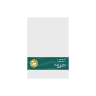 Tovaglia in plastica 137x274 cm Bianco