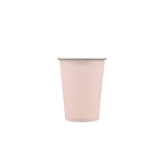 Bicchieri in carta 250 cc Rosa chiaro 15 pezzi