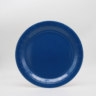Piatti in carta 18 cm Blu navy 15 pezzi