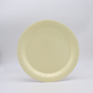 Piatti in carta 18 cm Avorio 15 pezzi