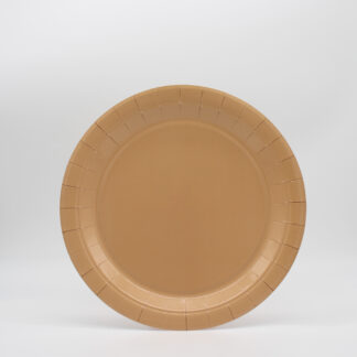 Piatti in carta 18 cm Moka 15 pezzi