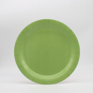 Piatti in carta 18 cm Verde Salvia 15 pezzi