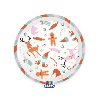 Piatti Christmas Candy 22 cm