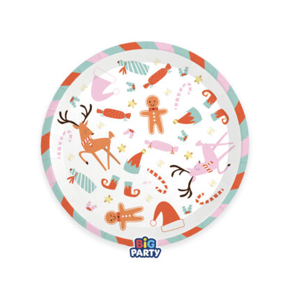Piatti Christmas Candy 22 cm