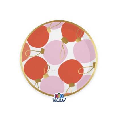 Piatti Christmas Candy 18 cm - immagine 3