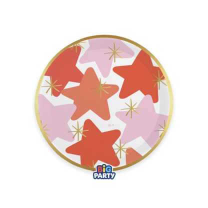 Piatti Christmas Candy 18 cm - immagine 2