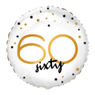 Palloncino 60 anni con stelline