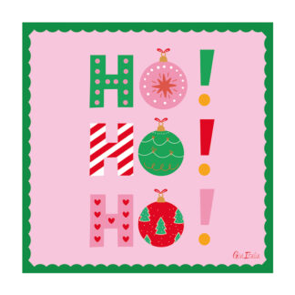 Tovaglioli 33x33 cm Christmas Ho Ho Ho