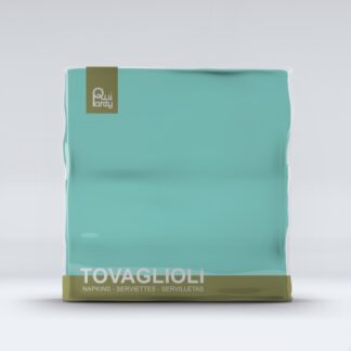 Tovaglioli in carta 33x33 cm Acqua marina 40 pezzi